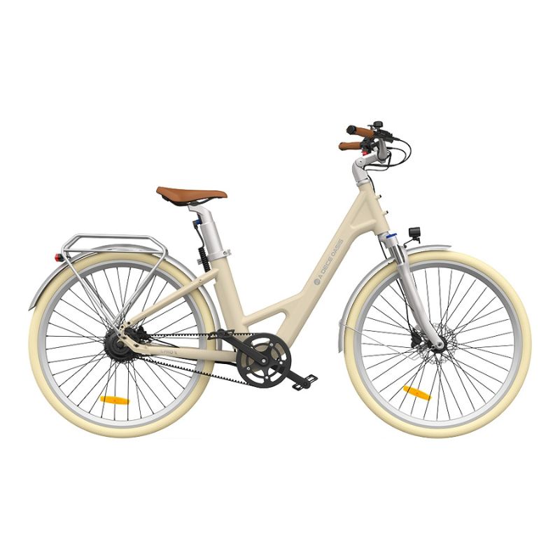 ADO Air 28 Pro - Urban Step Through All-Rounder Electric Bike - Latte