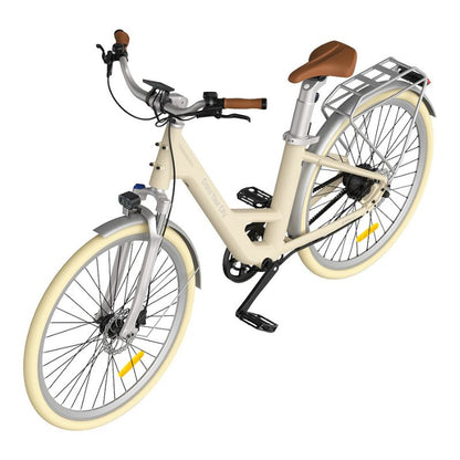 ADO Air 28 Pro - Urban Step Through All-Rounder Electric Bike - Latte