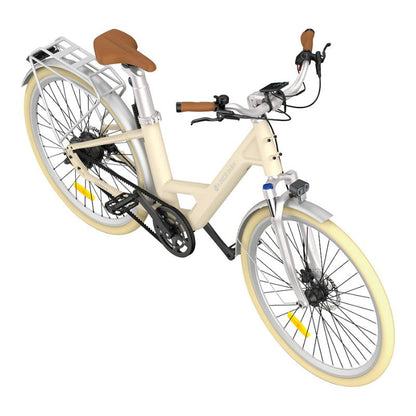 ADO Air 28 Pro - Urban Step Through All-Rounder Electric Bike - Latte