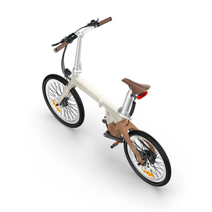 ADO Air Carbon - The Lightest Carbon Folding E-Bike - Latte