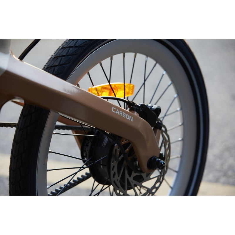 ADO Air Carbon - The Lightest Carbon Folding E-Bike - Rear Wheel