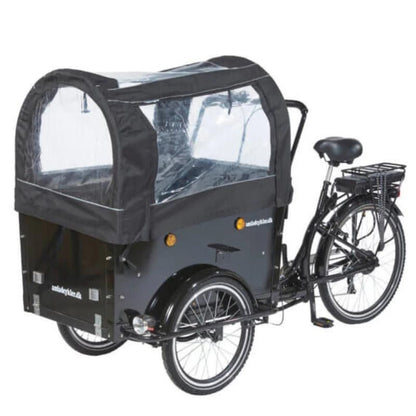 AMCargoBikes Curve - Cargo Electric Bike - Black frame