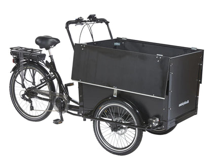 AMCargoBikes Workman 2 - Cargo Electric Bike - Black Frame