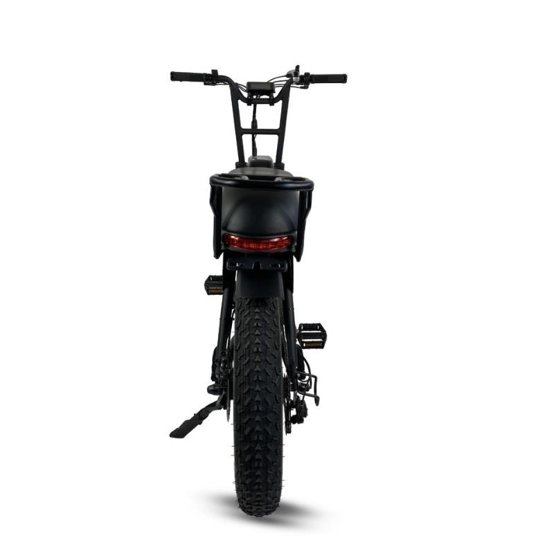 Cruz73 Retro Electric Bike - Fat Tyre - Rear Shot