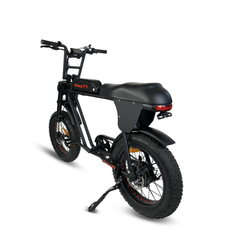 Cruz73 Retro Electric Bike - Pro Version - Fat Tyre - 250w