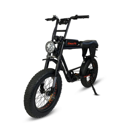 Cruz73 Retro Electric Bike - Pro Version - Fat Tyre - 250w