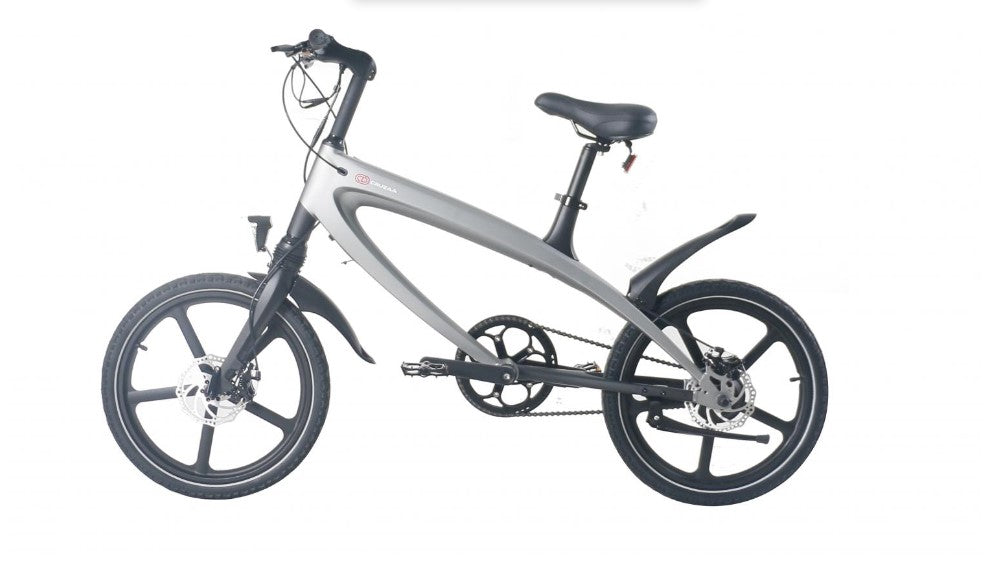 Cruzaa City Electric Bike - Gunmetal Grey