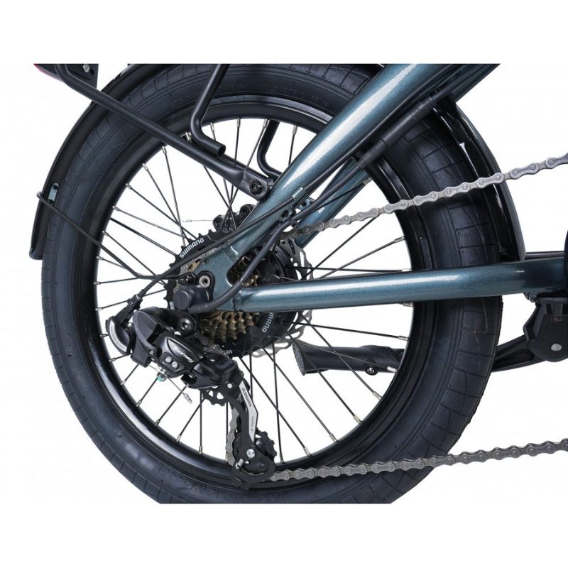 Dawes Arc - Electric Folding Bike - Rear Wheel