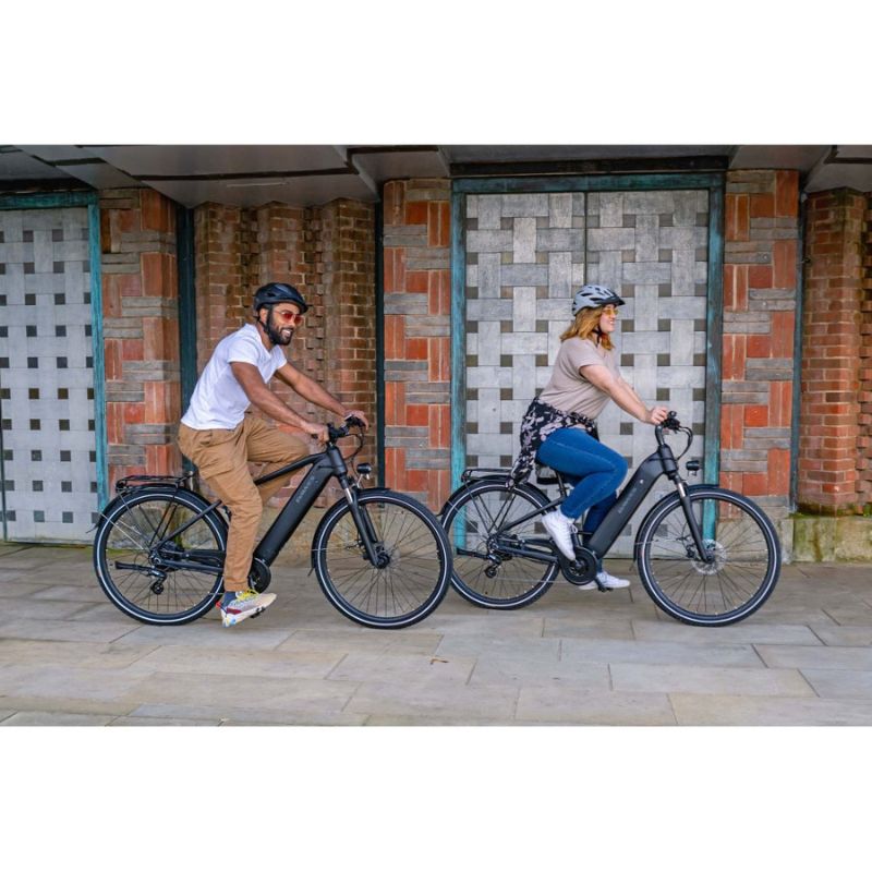 Dawes Spire 1.0 Low Step - Electric Hybrid Bike - 2 People Riding