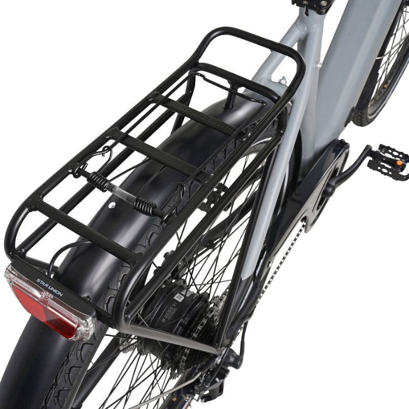 Dawes Spire 2.0 Cues - Crossbar Electric Hybrid Bike - Rear Rack