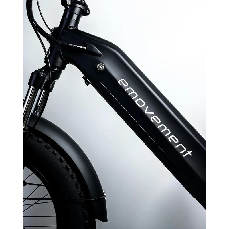 E-Movement Aries - Mountain Electric Bike - Black - Frame