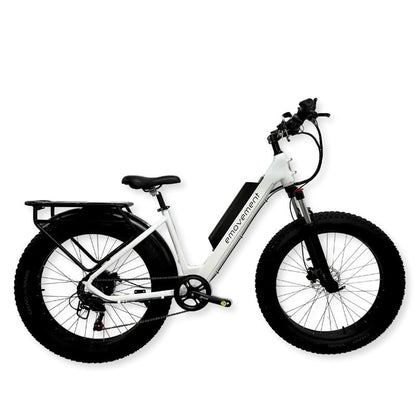 E-Movement Aries - Mountain Electric Bike - White