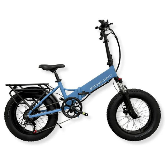 E-Movement Pixie - Folding Electric Bike - Blue