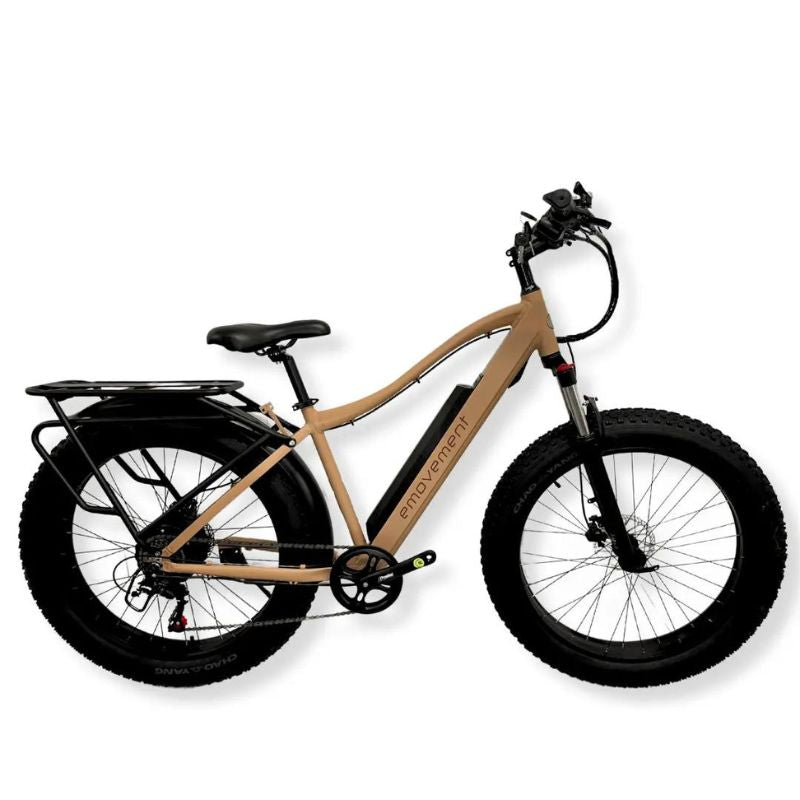 E-Movement Thunder v4.2 eMTB - Fat Tyre Electric Bike - Sand