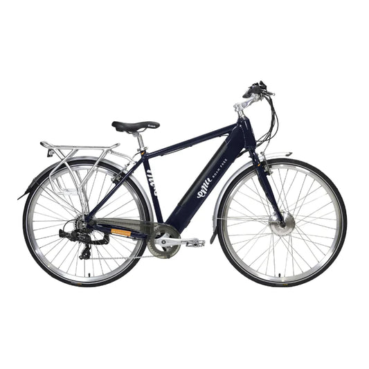 Emu Roam - Crossbar Electric Bike - Navy