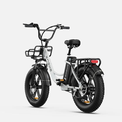 Engwe L20 - Step-Through Electric Bike - White