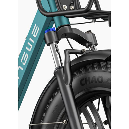 Engwe L20 Boost Sea Green - Front Fork Suspension - E-Bikes Express