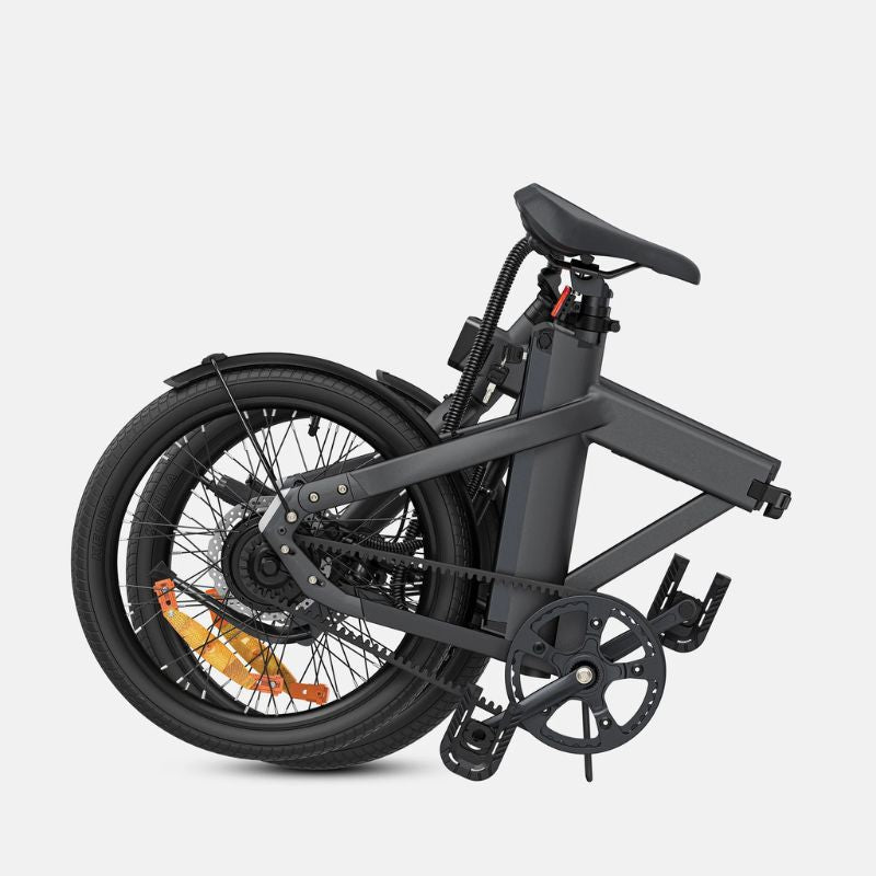 Engwe P20 - Folding Electric Bike - Black - Folded