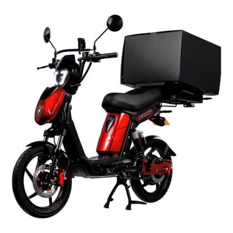 Eskuta SX-250 Series 4 Cargo Electric Bike Gloss Candy Red