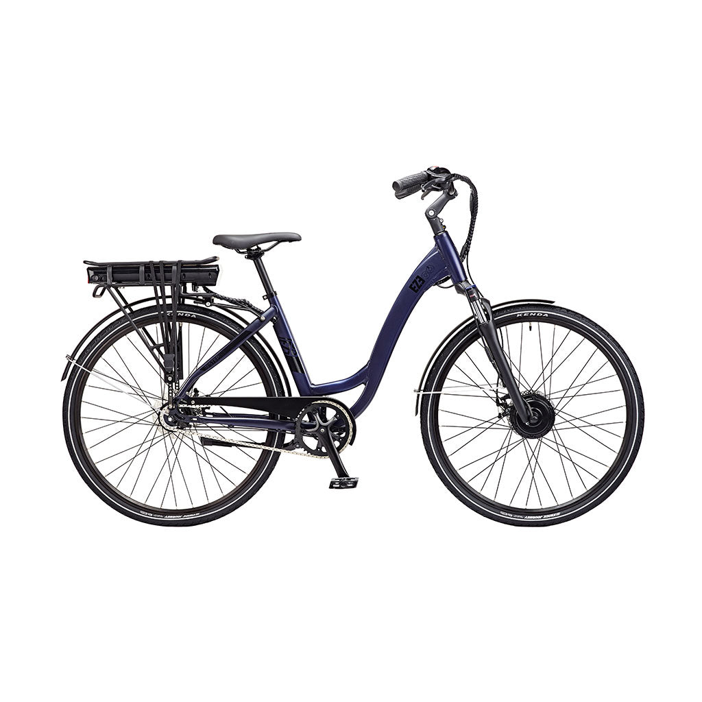 Ezego Step NX 700c - Electric Bike - Matt Metallic Blue