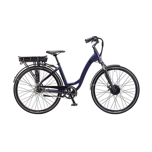 Ezego Step NX 700c - Electric Bike - Matt Metallic Blue