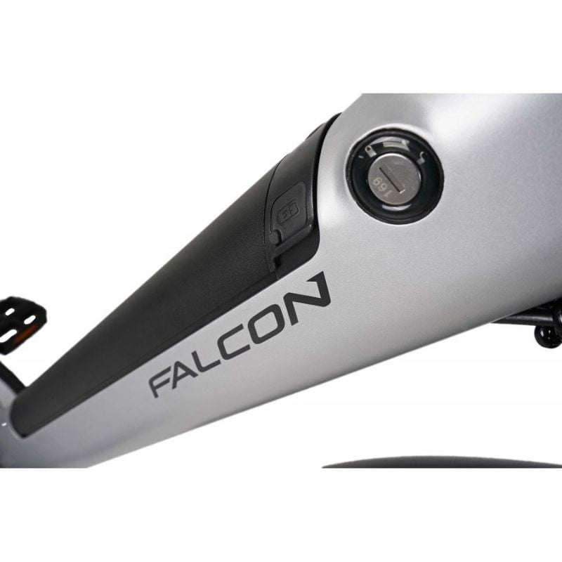 Falcon Horizon Crossbar - Hybrid Electric Bike - Logo