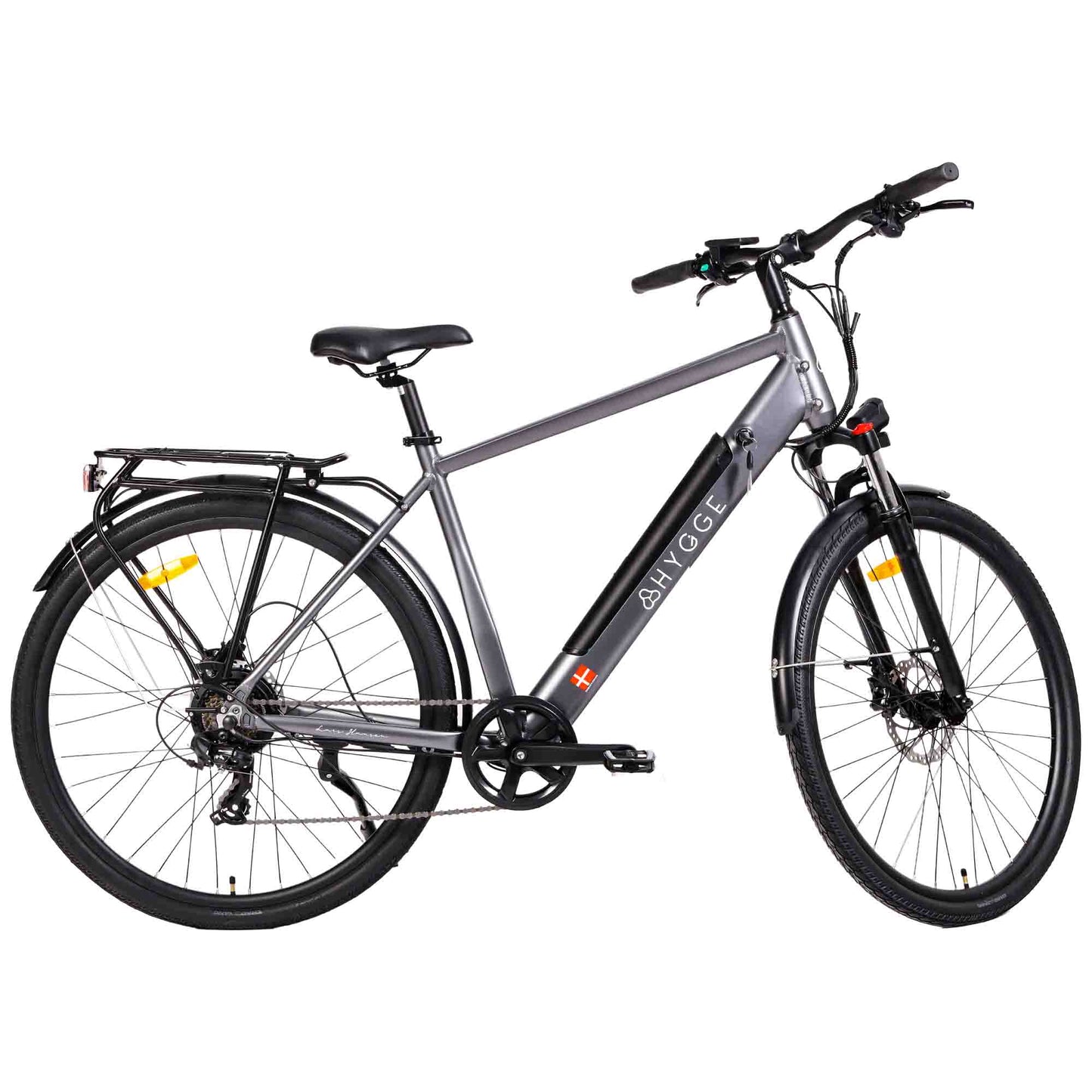 Hygge Aarhus - Commuter Electric Bike - Grey