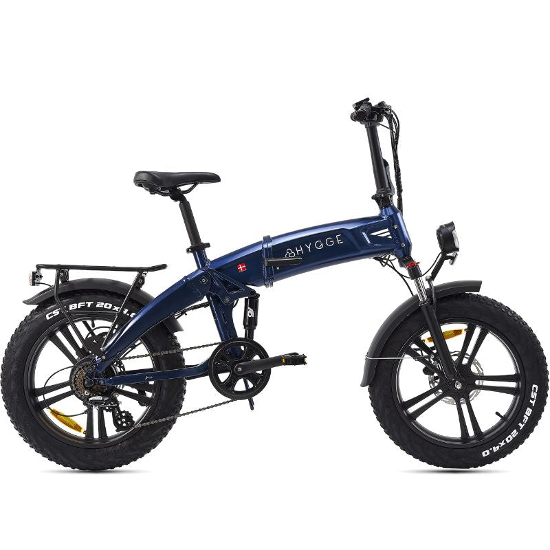 Hygge Sorø - Electric Folding Bike - 250W - Royal Blue