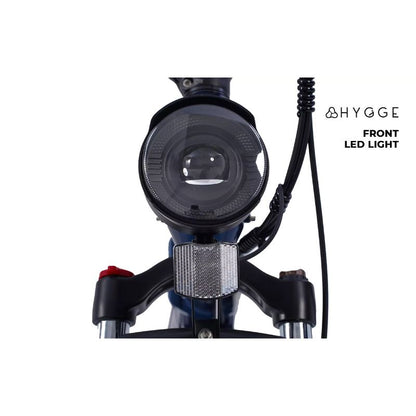 Hygge Sorø - Electric Folding Bike - Front Light