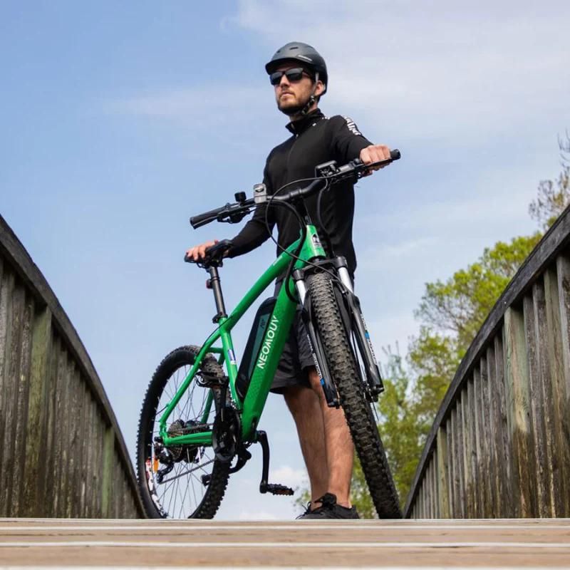 Neomouv Cronos - Mountain Electric Bike - Green