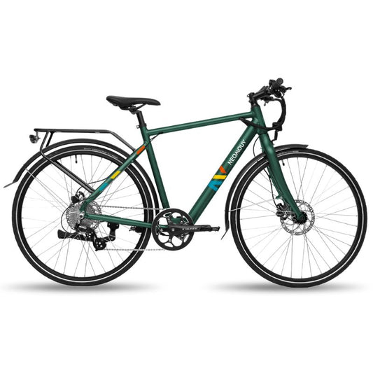 Neomouv Ticket - Crossbar Electric Bike - Green