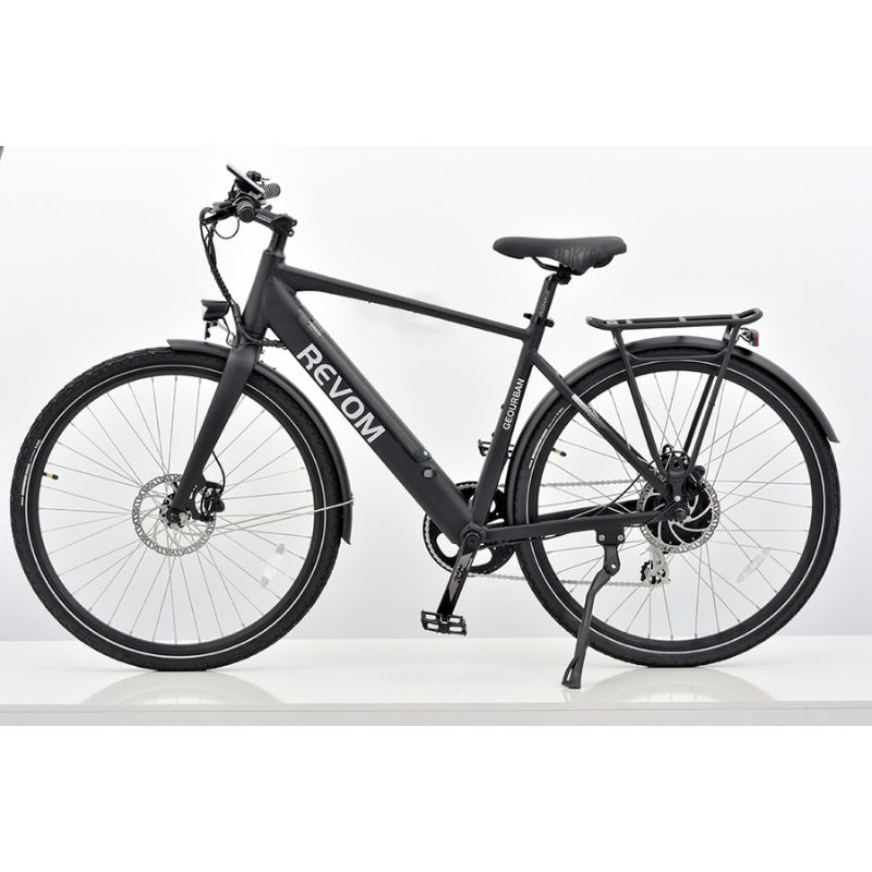 Revom EB01 - Gents Hybrid Electric Bike - Black