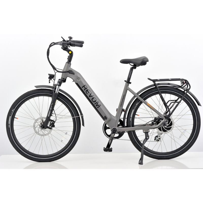 Revom ST04 Tourer Step Through Electric Bike - Grey