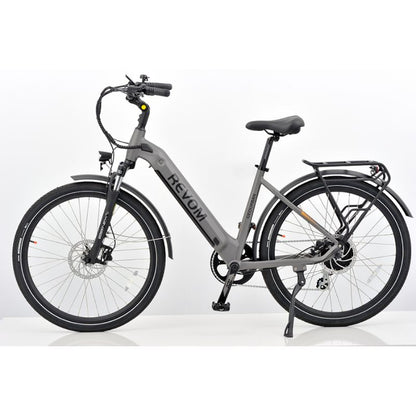 Revom ST04 Tourer Step Through Electric Bike - Grey