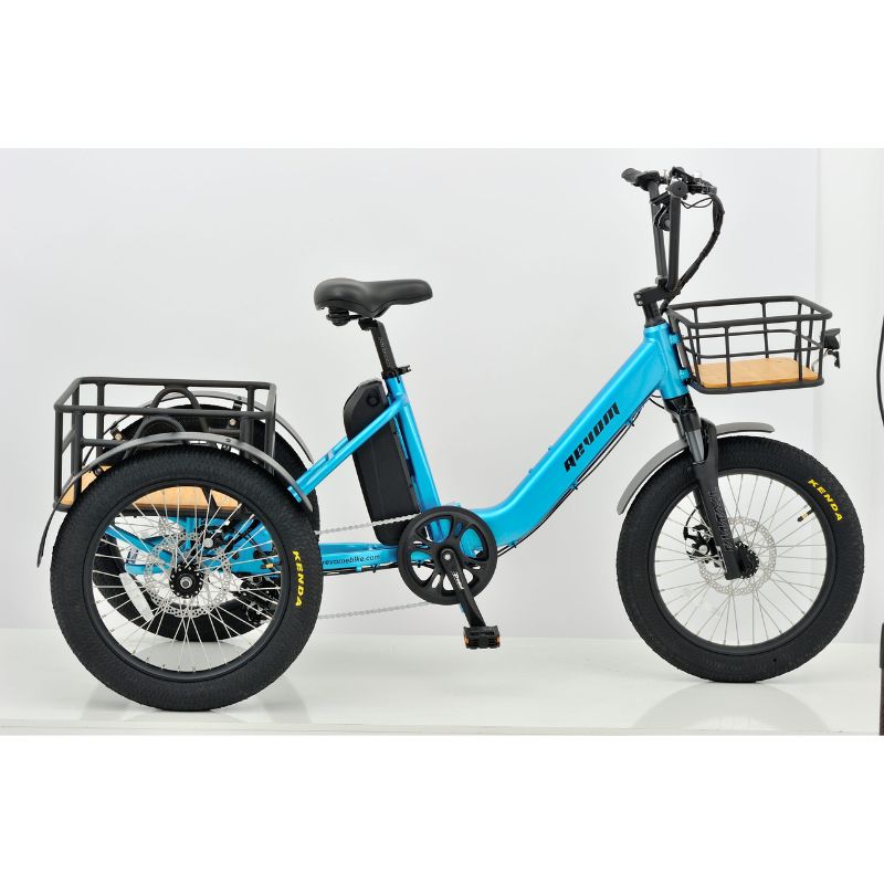 Revom T1 Electric Mountain Trike - 250w - Blue