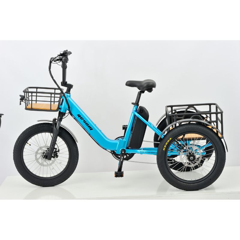 Revom T1 Electric Mountain Trike - 250w - Blue