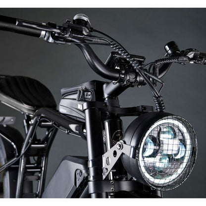 Rocket SX Sport Utility - Electric Bike - Black Frame - Black Trim - Black Rim - Front