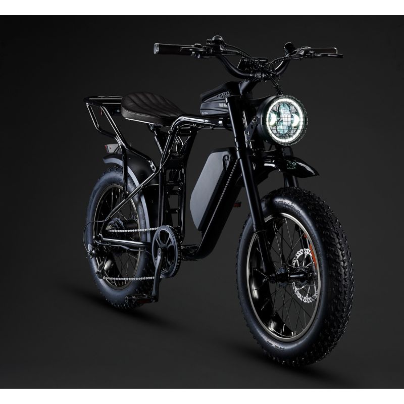 Rocket SX Sport Utility - Electric Bike - Black Frame - Black Trim - Black Rim