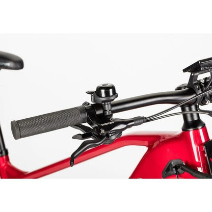 Wisper Wayfarer H7 Hub-Drive Step Through Electric Bike - Red Frame - E-Bikes Express