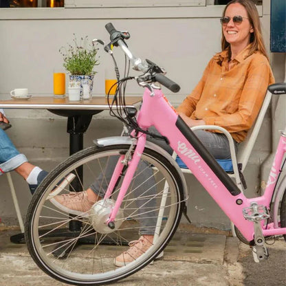 Emu Classic - Step Through Electric Bike - Fuchsia